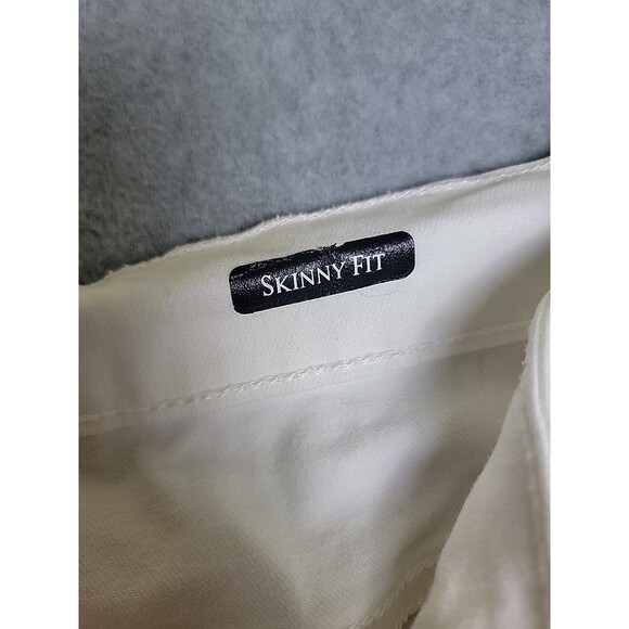 Judy Blue Womens Jeans 20W 38x27.5 Skinny White High Rise Rise Stretch Plus - Picture 10 of 14